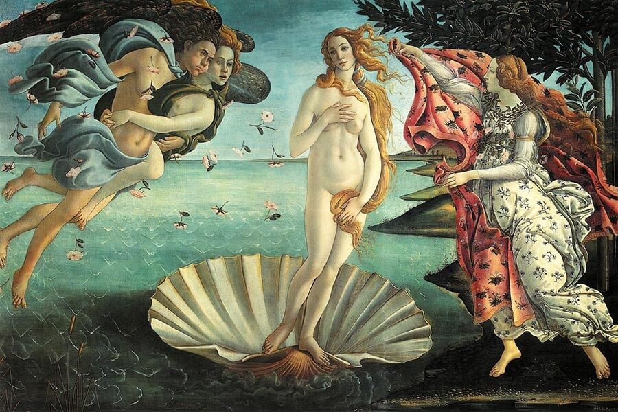Narodziny Wenus - Sandro Botticelli - obrazy, fototapety, plakaty
