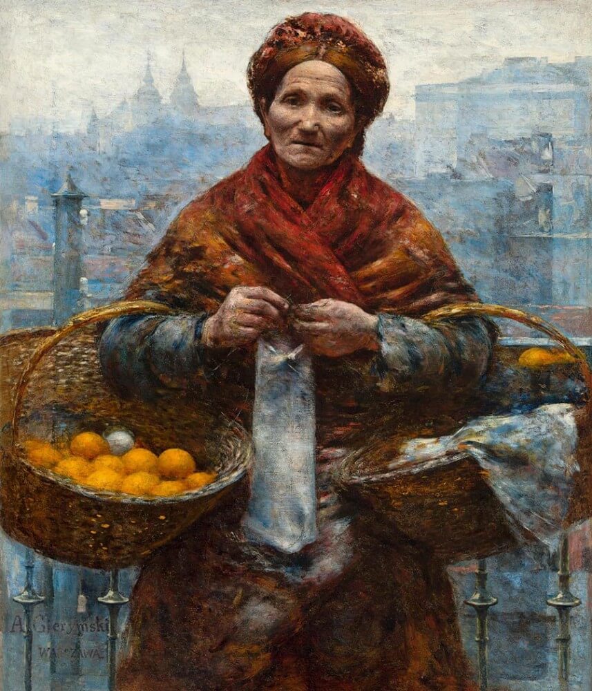 Pomarańczarka Aleksandera Gierymskiego - obrazy, fototapety, plakaty